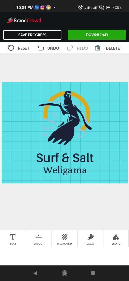 Surf & Salt Apartment Weligama Exterior foto